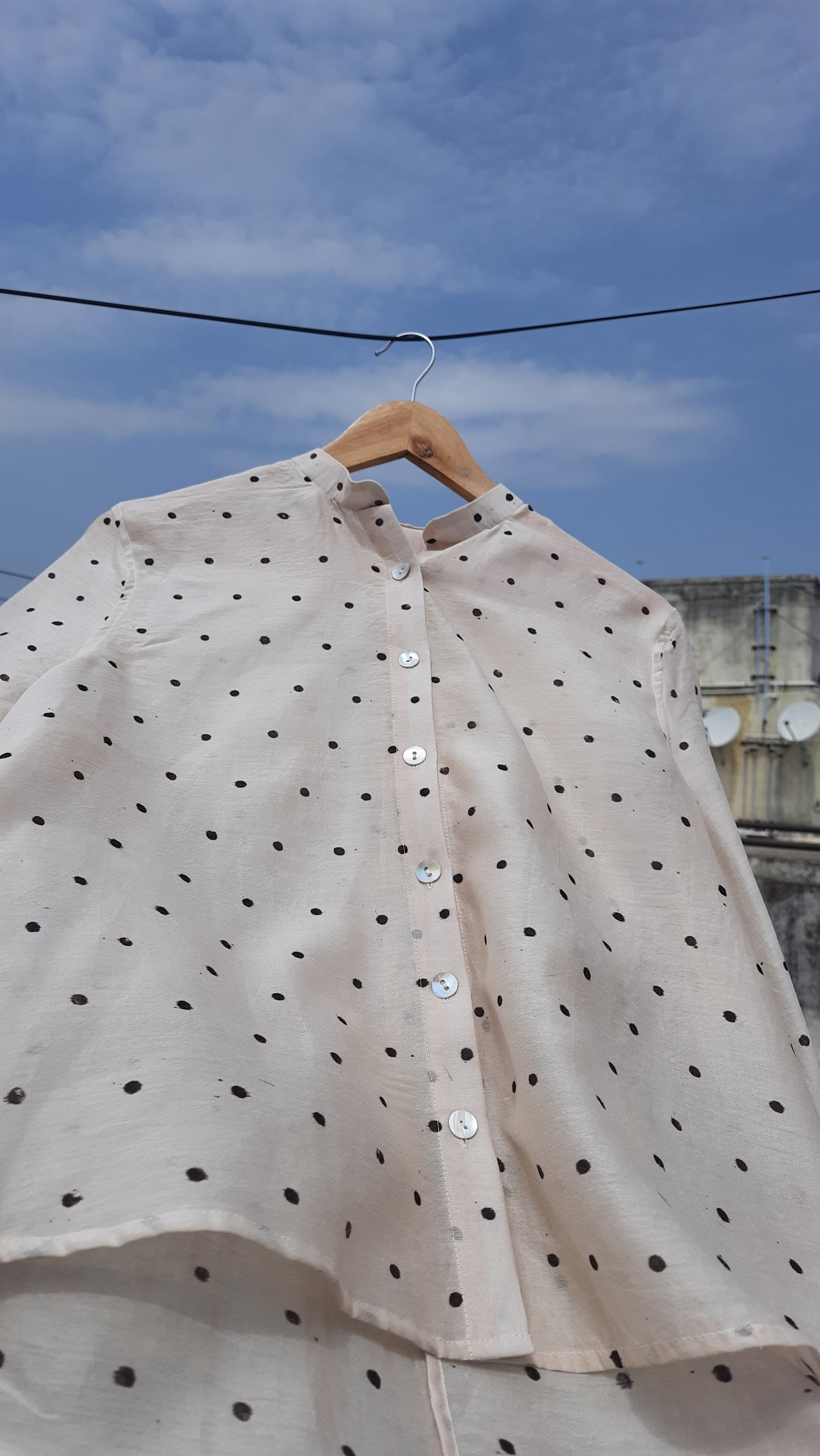 POLKA “ HAND-PAINTED “ SHIRT