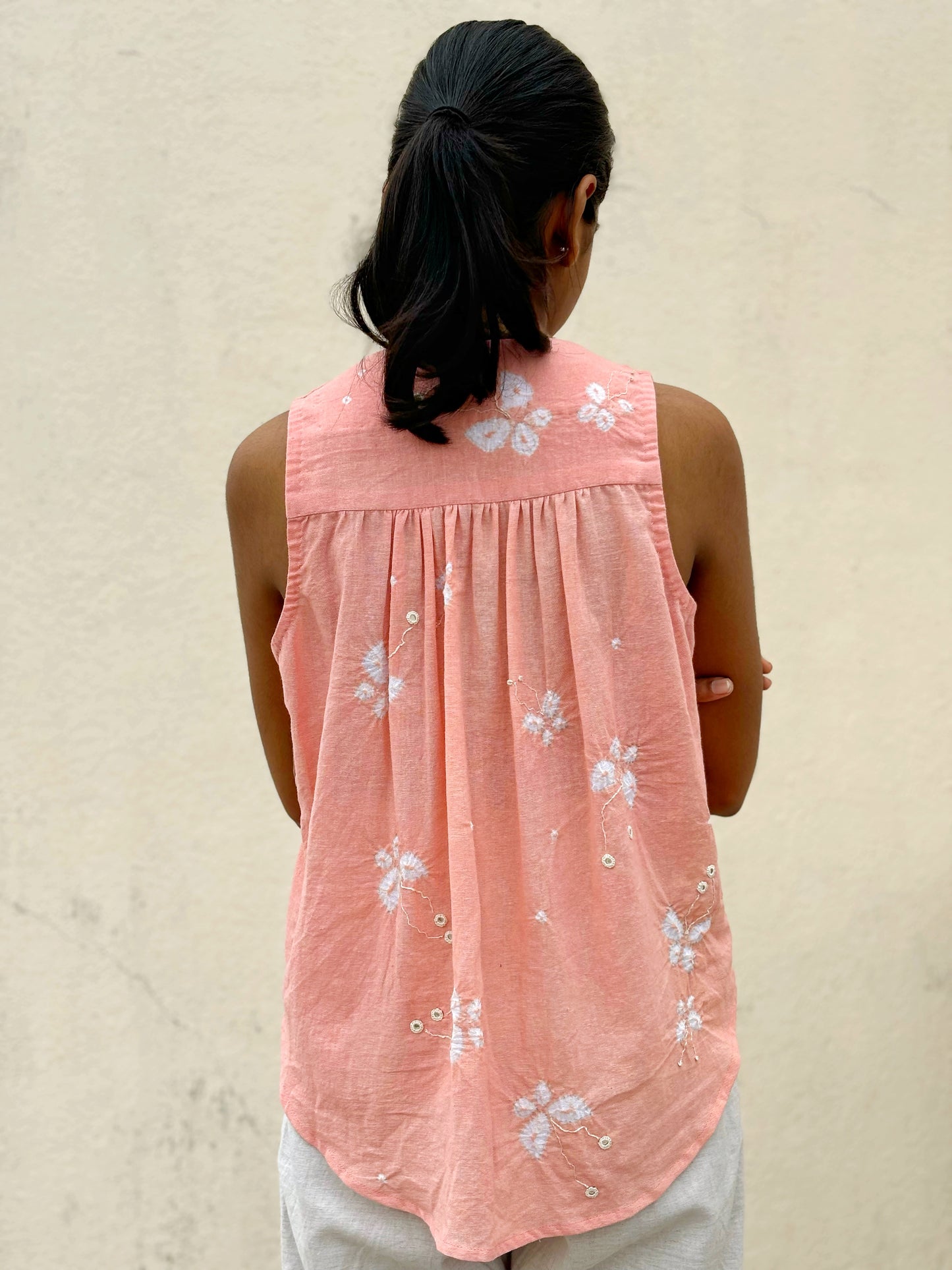 TIE-DYE STATEMENT SHIRT