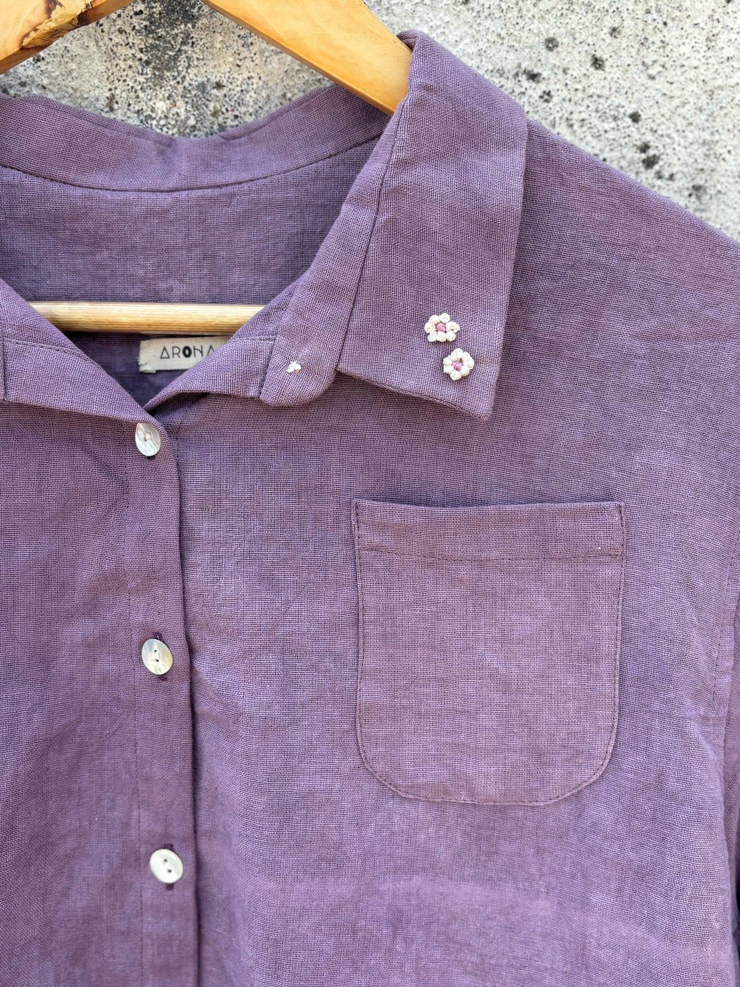 PINK WOOD SHIRT