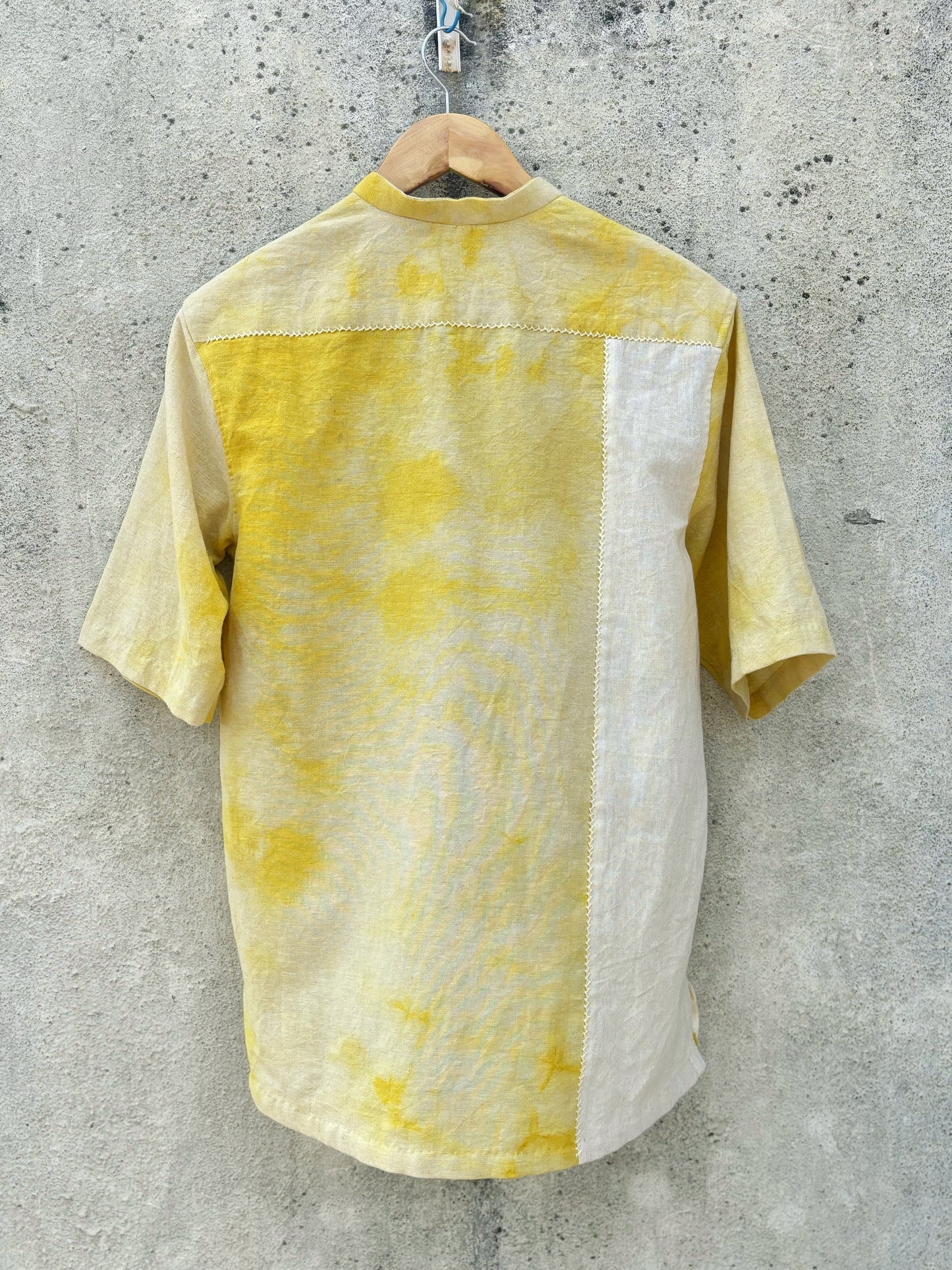 MELLOW YELLOW PANEL SHIRT