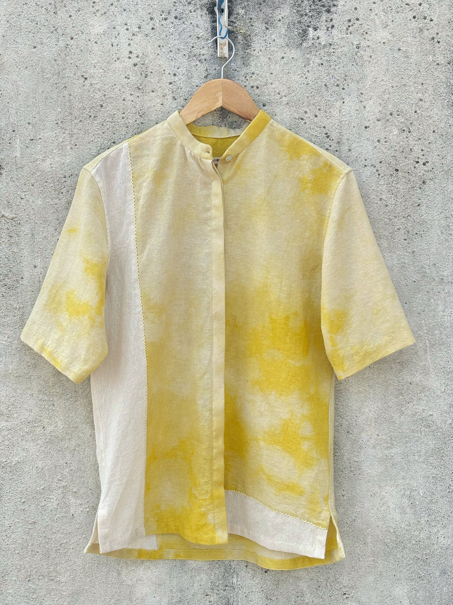 MELLOW YELLOW PANEL SHIRT