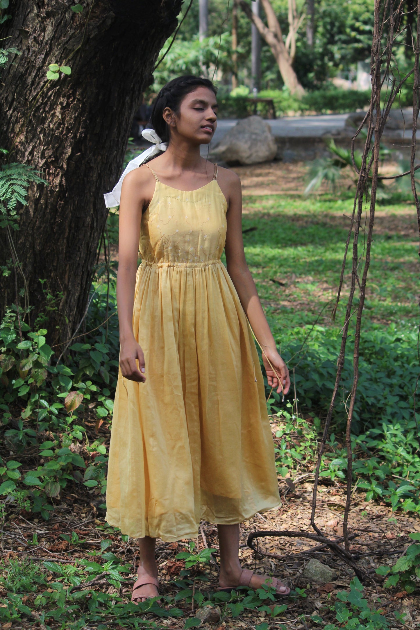 AMBER SUNGUDI DRESS