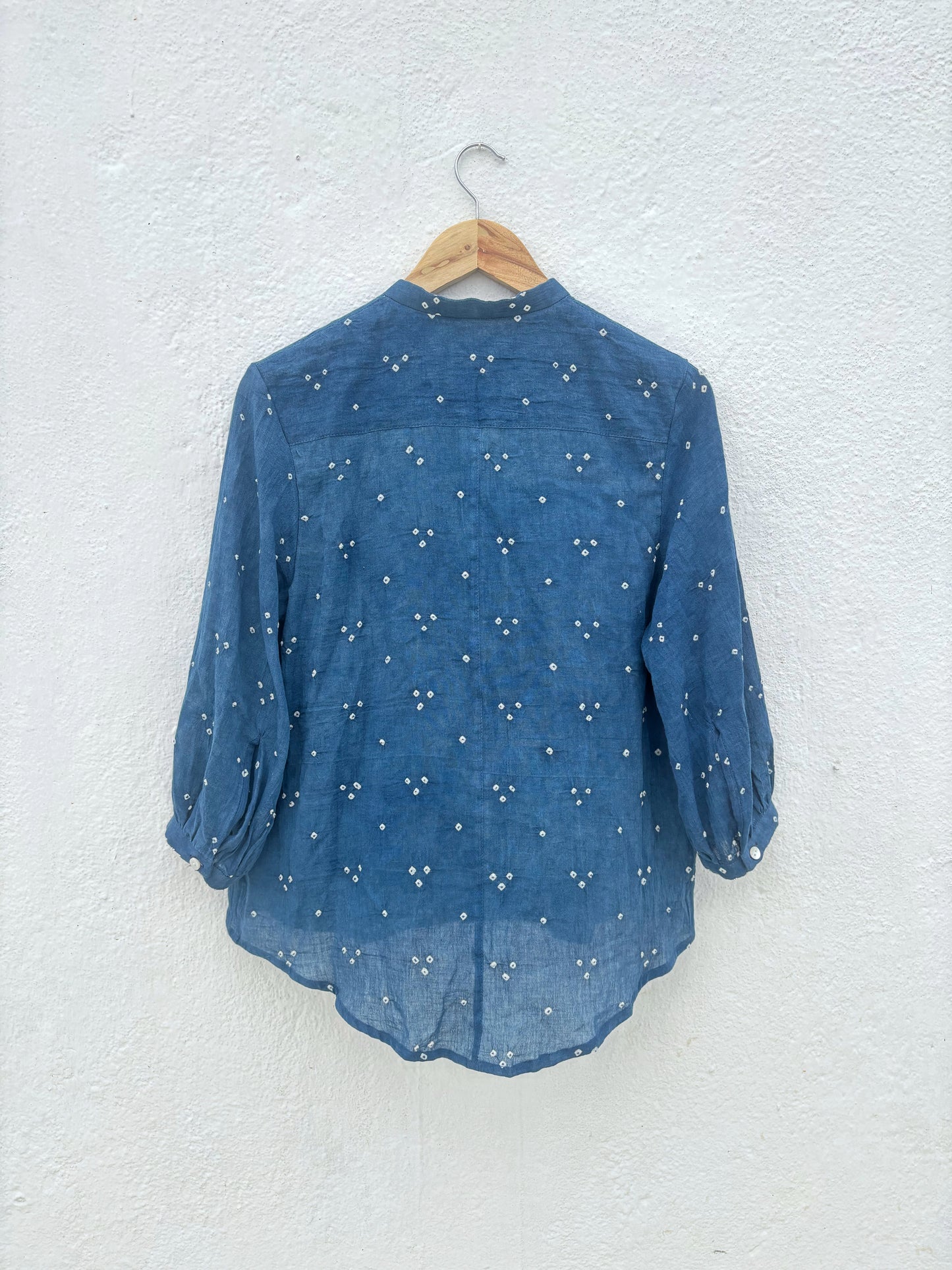 “OMG” INDIGO SHIRT