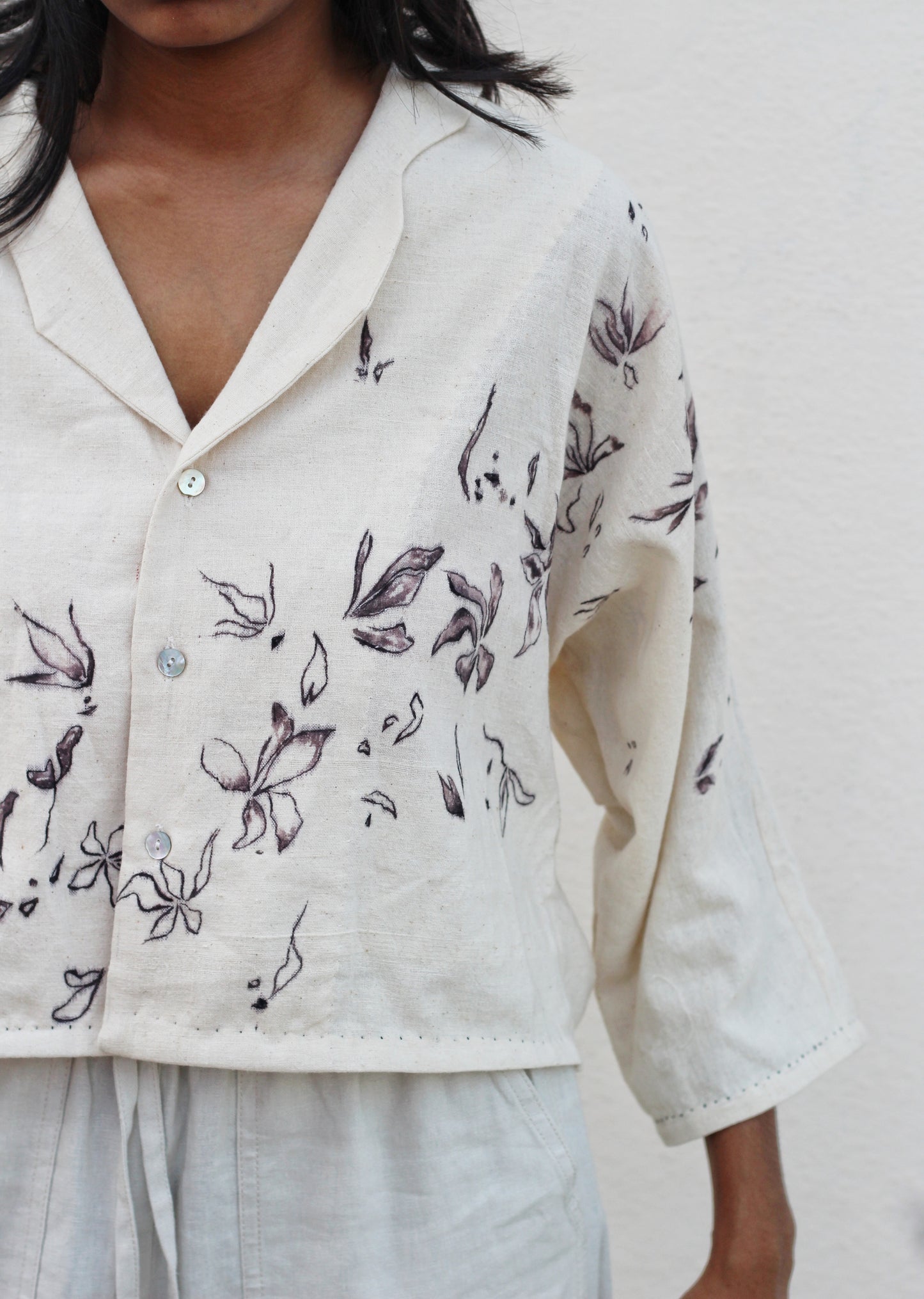 KIMONO HAND-PAINTED SHIRT