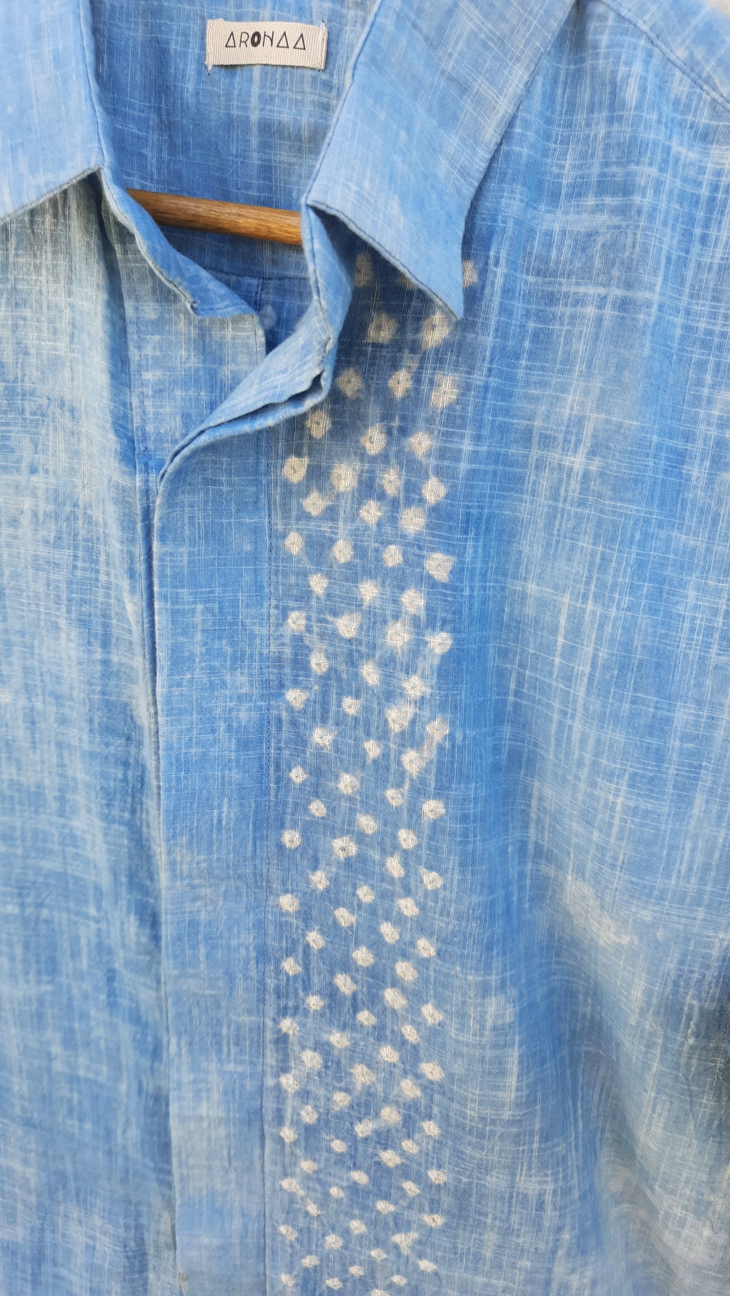 INDIGO SUNGUDI SHIRT