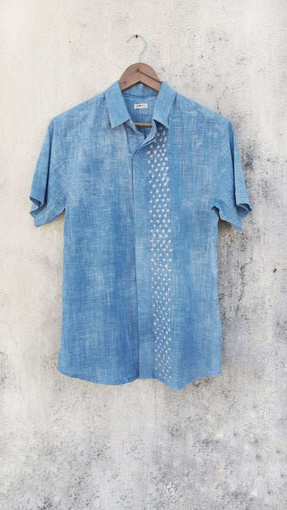 INDIGO SUNGUDI SHIRT