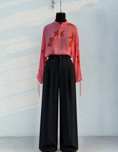 HAND PAINTED MADDER SHIRT