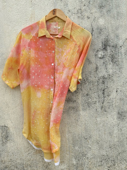 MULTI-COLOUR SUNGUDI SHIRT