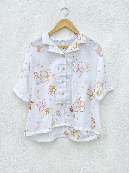 MULTICOLOUR LINE ART SHIRT