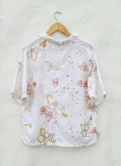 MULTICOLOUR LINE ART SHIRT