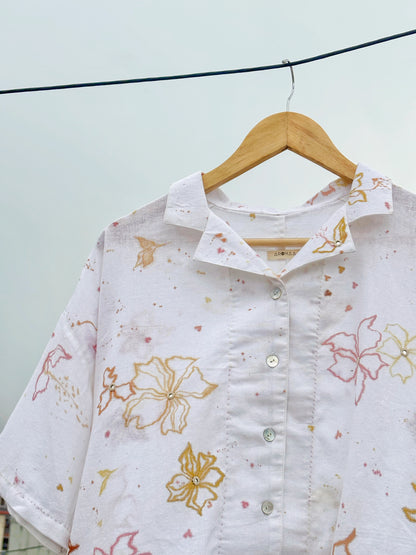MULTICOLOUR LINE ART SHIRT