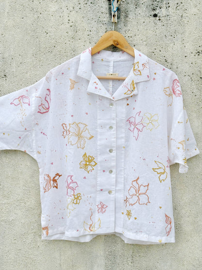 MULTICOLOUR LINE ART SHIRT