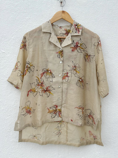 HAND PAINTED MULTICOLOUR OVERSIZED SHIRT