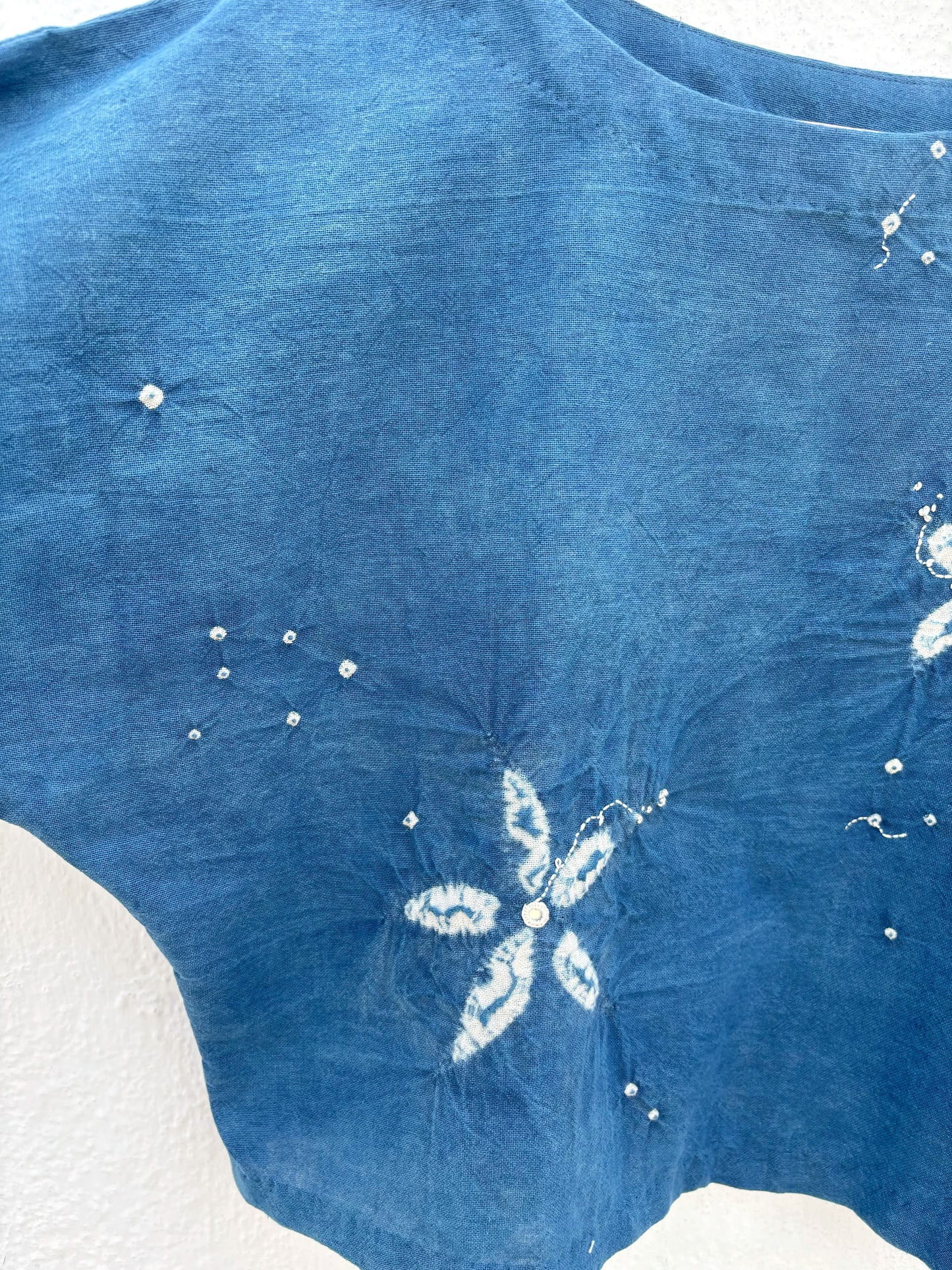 INDIGO KIMONO TOP