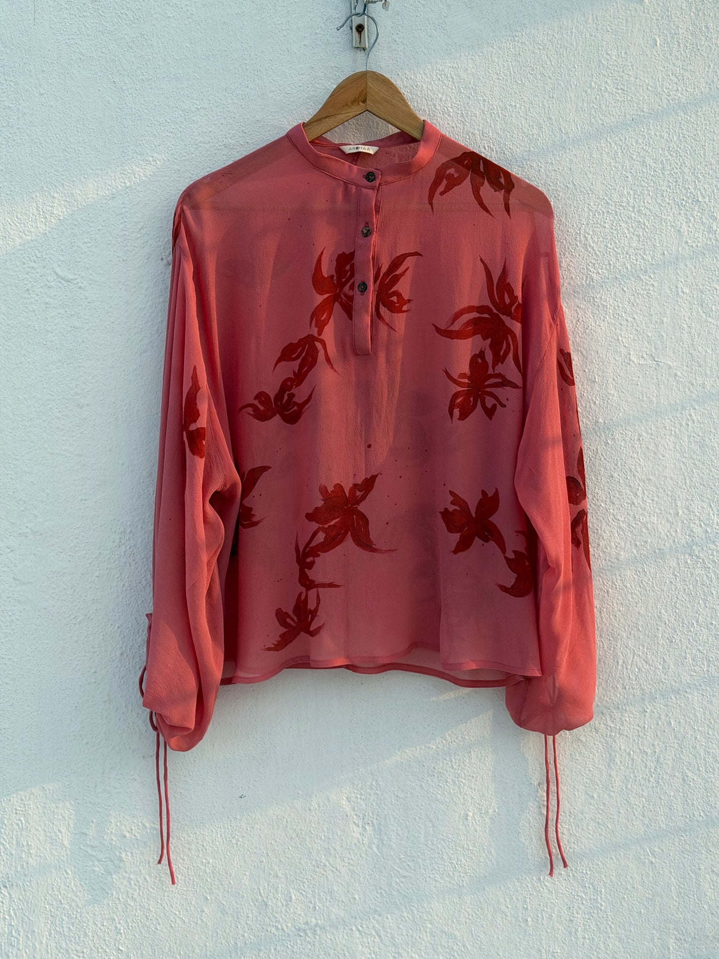 HAND PAINTED MADDER SHIRT