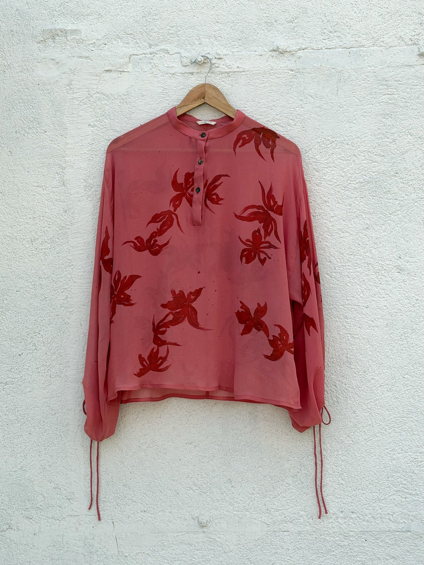HAND PAINTED MADDER SHIRT