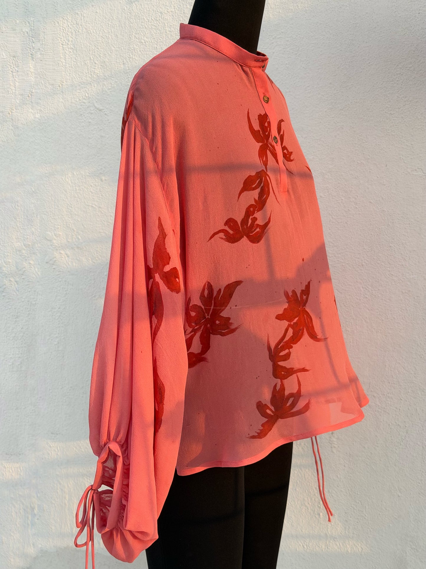 HAND PAINTED MADDER SHIRT