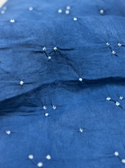 “OMG” INDIGO SHIRT