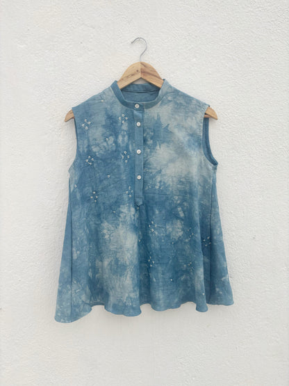 SUNGUDI TEXTURED SHIRT TOP