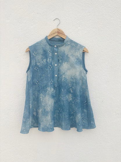 SUNGUDI TEXTURED SHIRT TOP