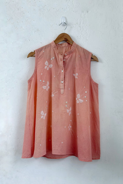 SHIBORI SHIRT TOP