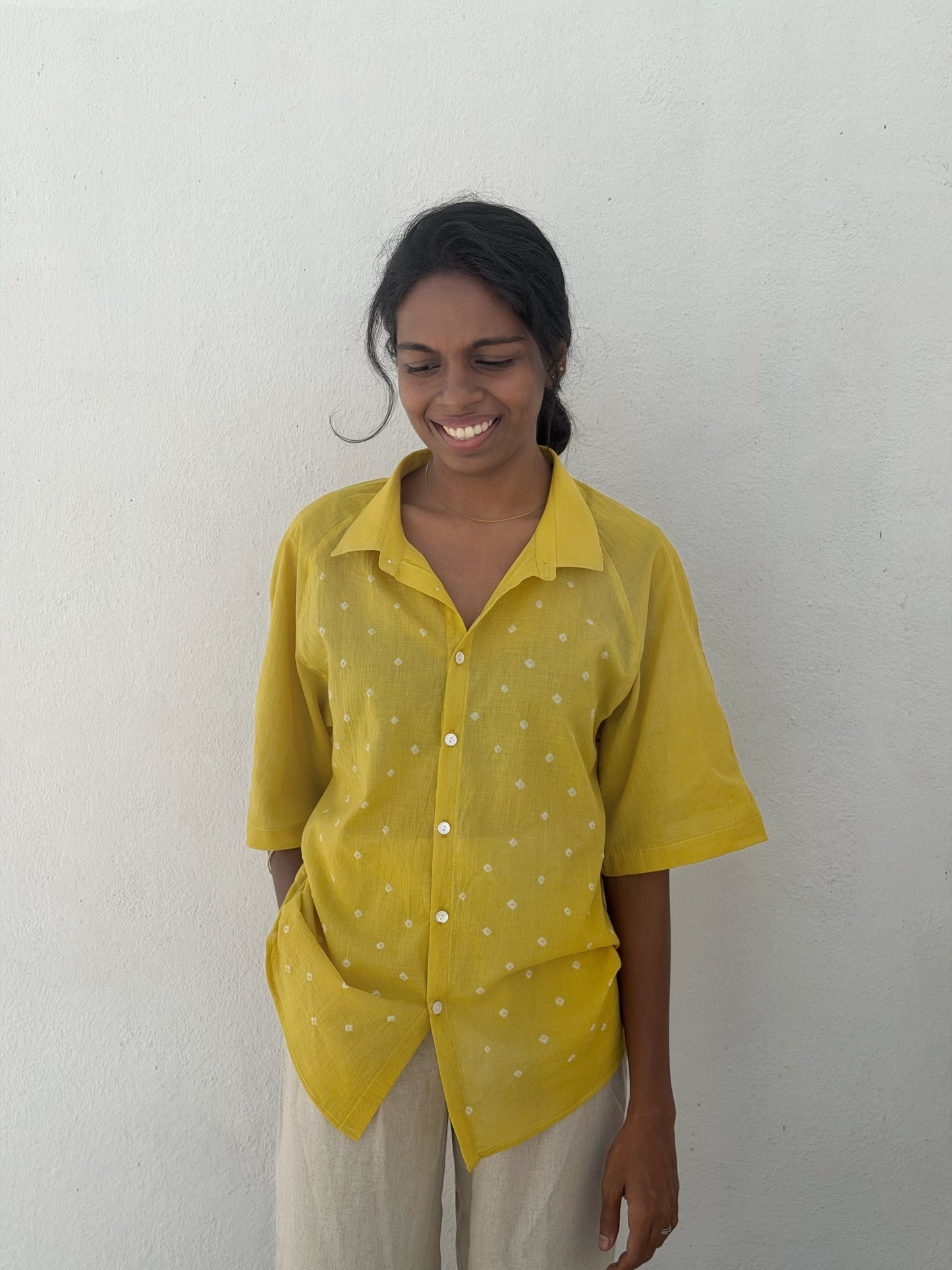 SCATTERED BANDHINI SHIRT