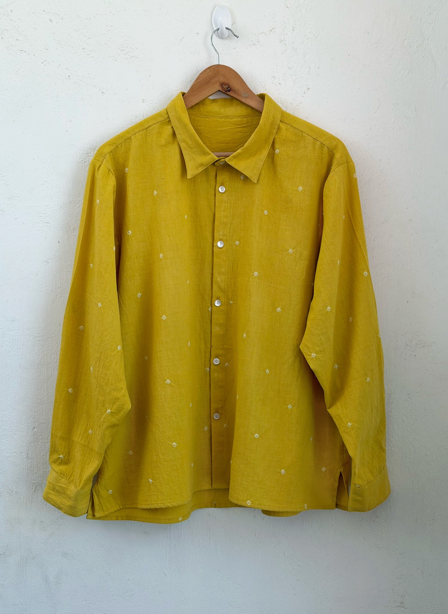 ALL OVER BANDHINI OVERSIZED SHIRT