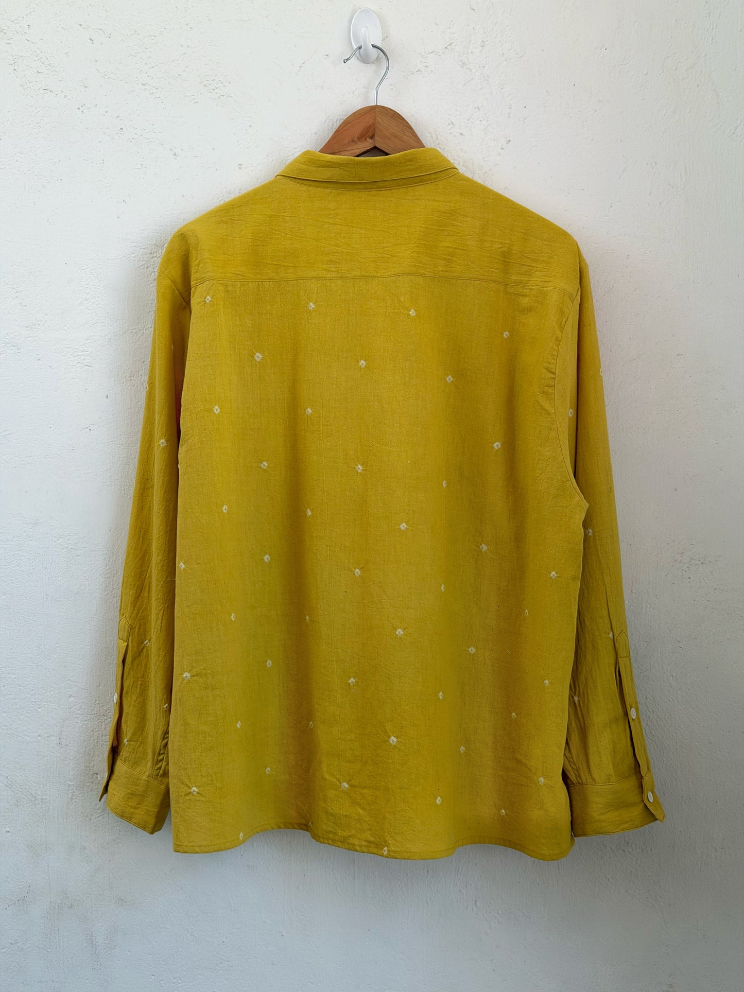 ALL OVER BANDHINI OVERSIZED SHIRT