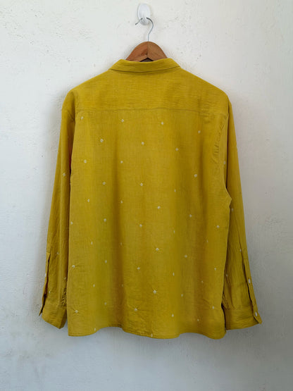 ALL OVER BANDHINI OVERSIZED SHIRT