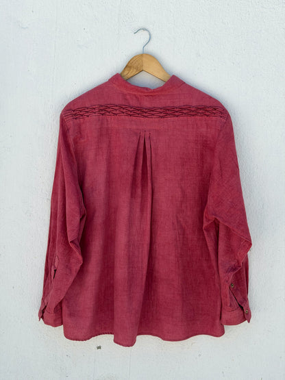 SMOCKING OVERSIZED SHIRT