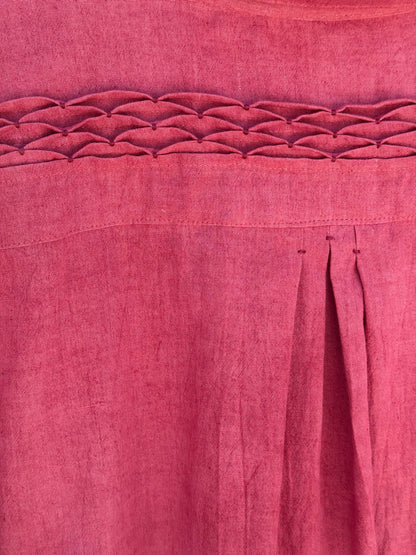 SMOCKING OVERSIZED SHIRT
