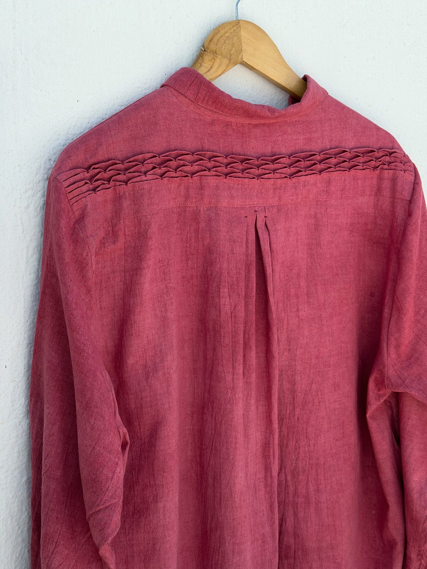 SMOCKING OVERSIZED SHIRT