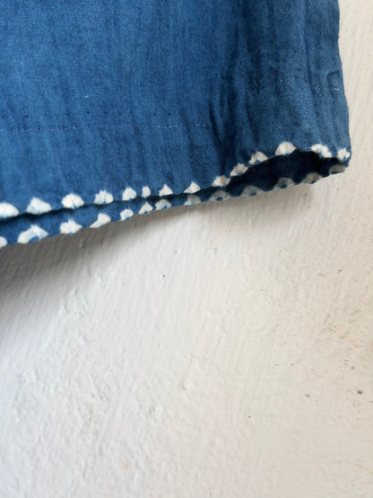 MINIMAL BANDHINI INDIGO SHIRT