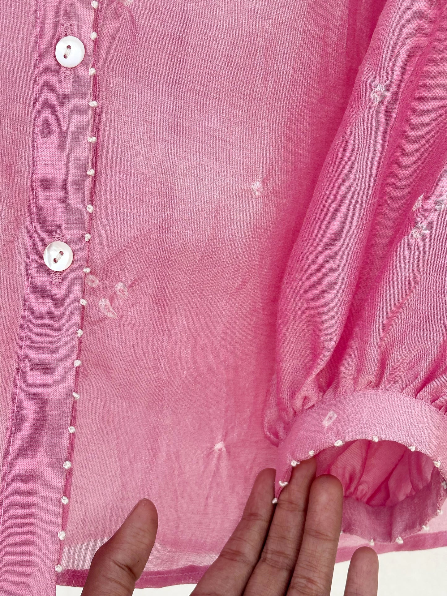 PINK WOOD SUNGUDI SHIRT