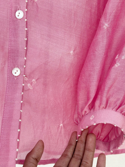 PINK WOOD SUNGUDI SHIRT