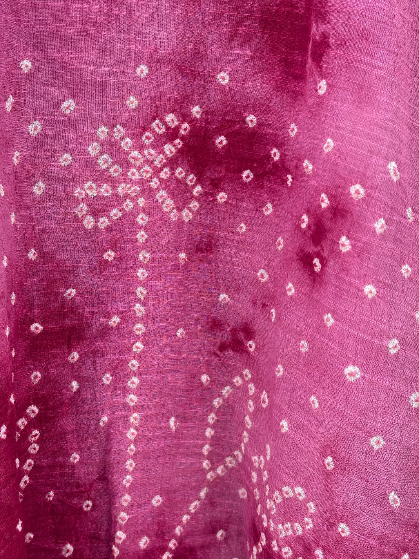 PINK TIE DYE SUNGUDI DRESS