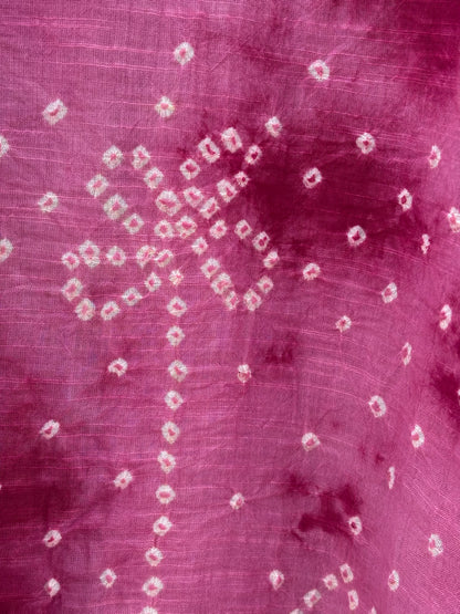 PINK TIE DYE SUNGUDI DRESS