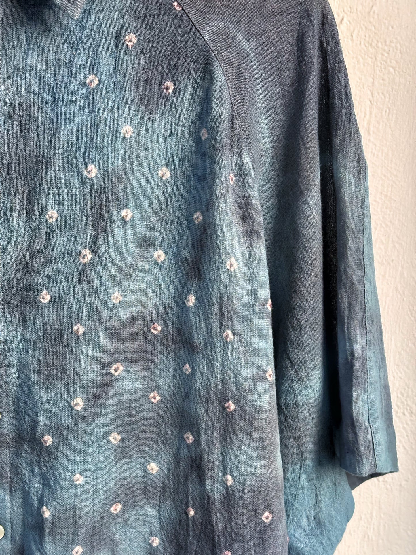 GREY BLUE SUNGUDI SHIRT