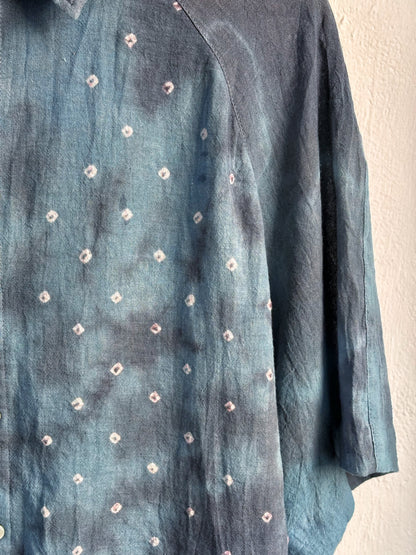 GREY BLUE SUNGUDI SHIRT