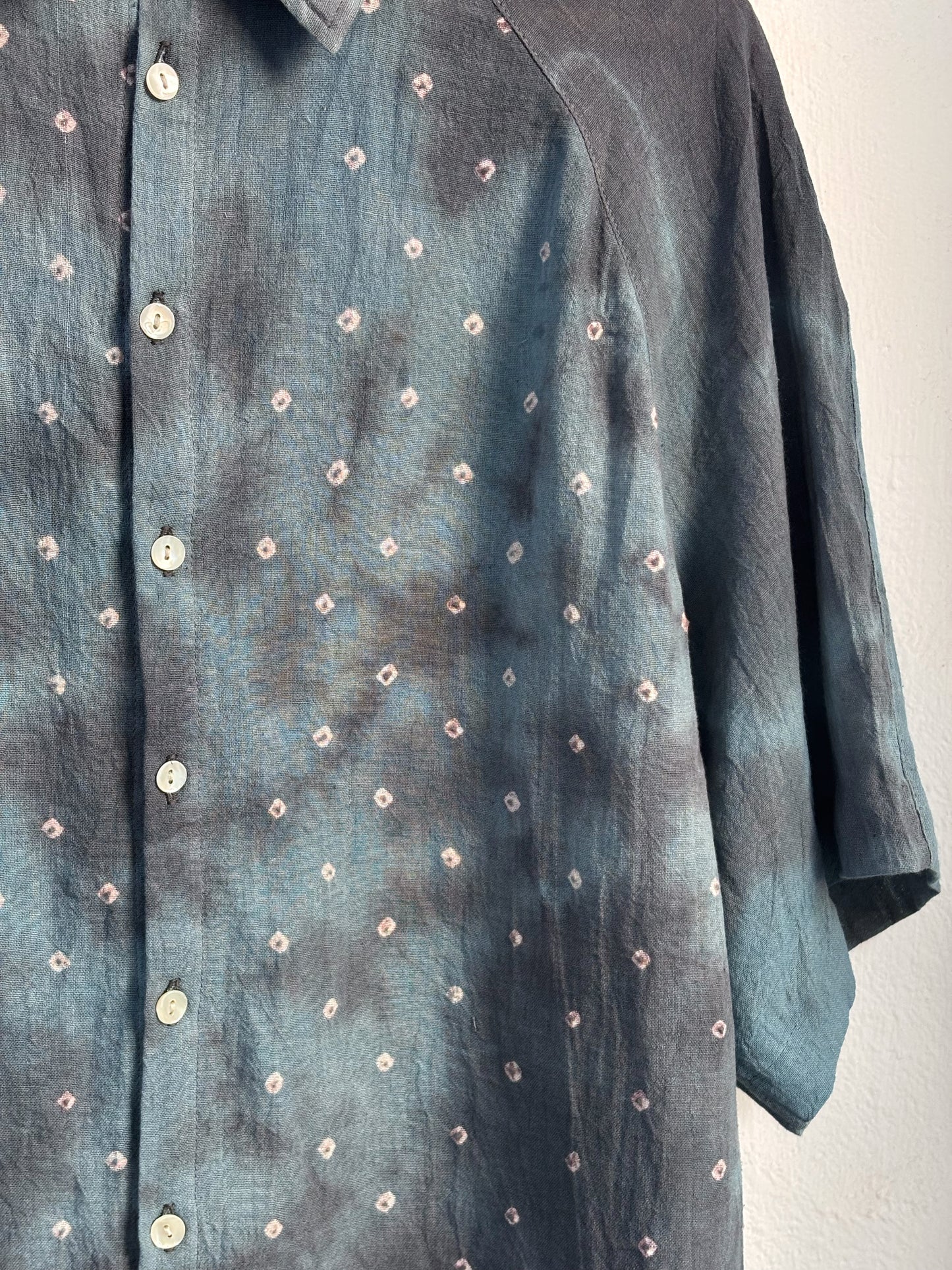 GREY BLUE SUNGUDI SHIRT