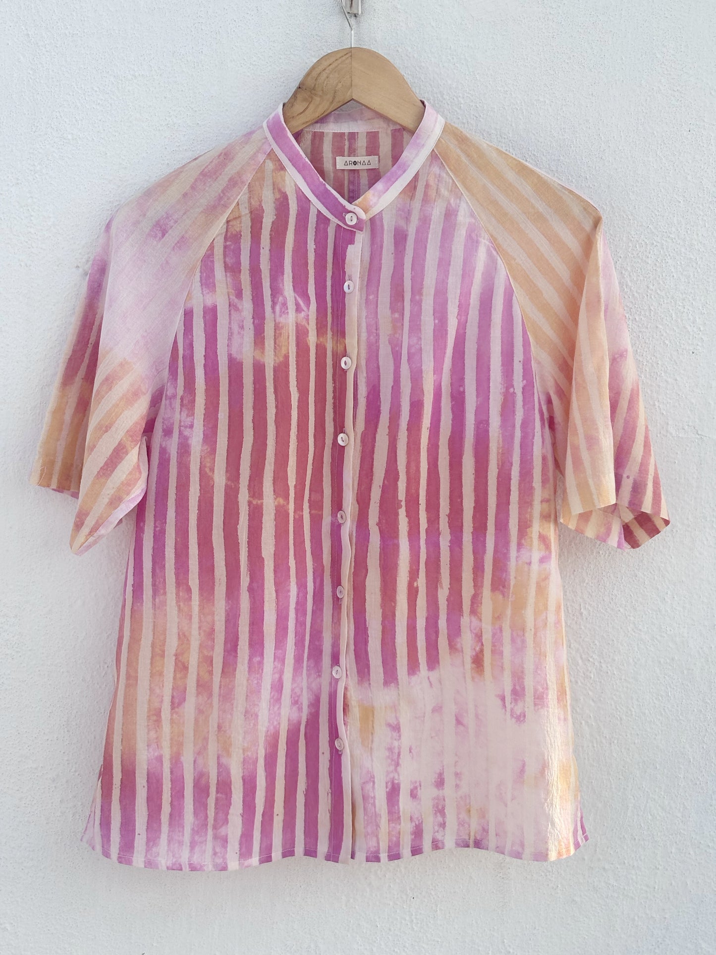 MULTICOLOURED STRIPE SHIRT