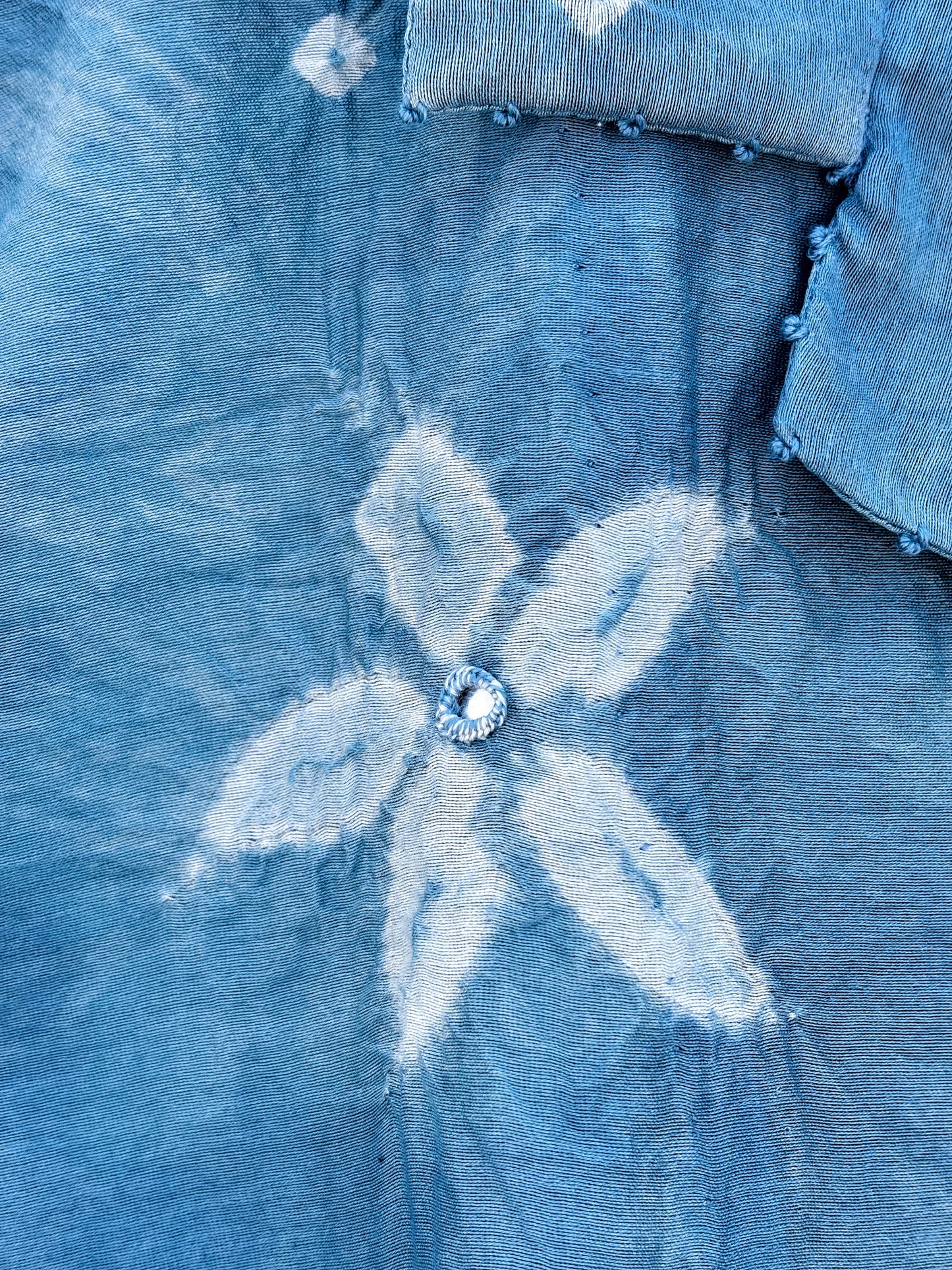 SHIBORI COTTON SILK SHIRT