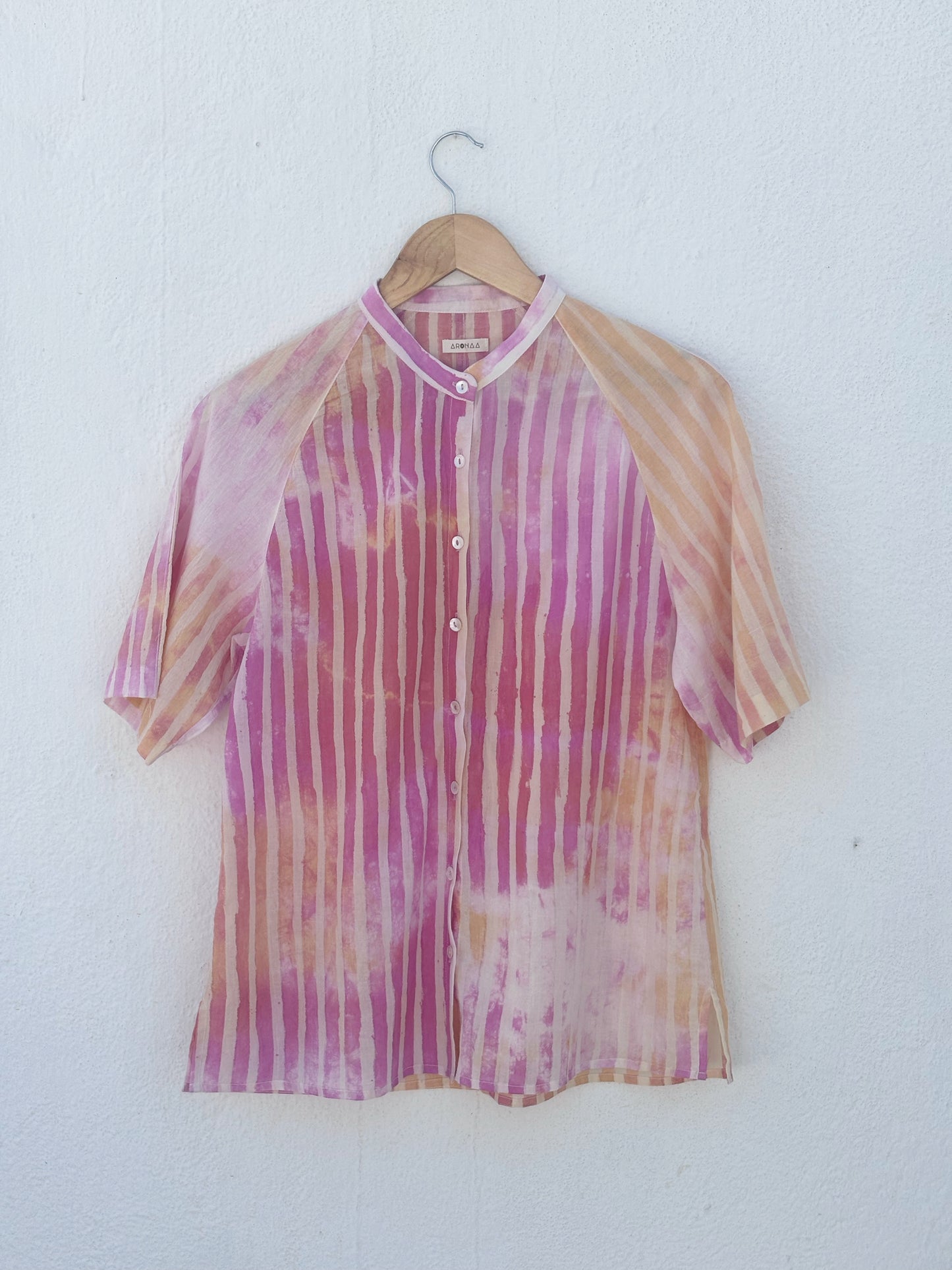 MULTICOLOURED STRIPE SHIRT