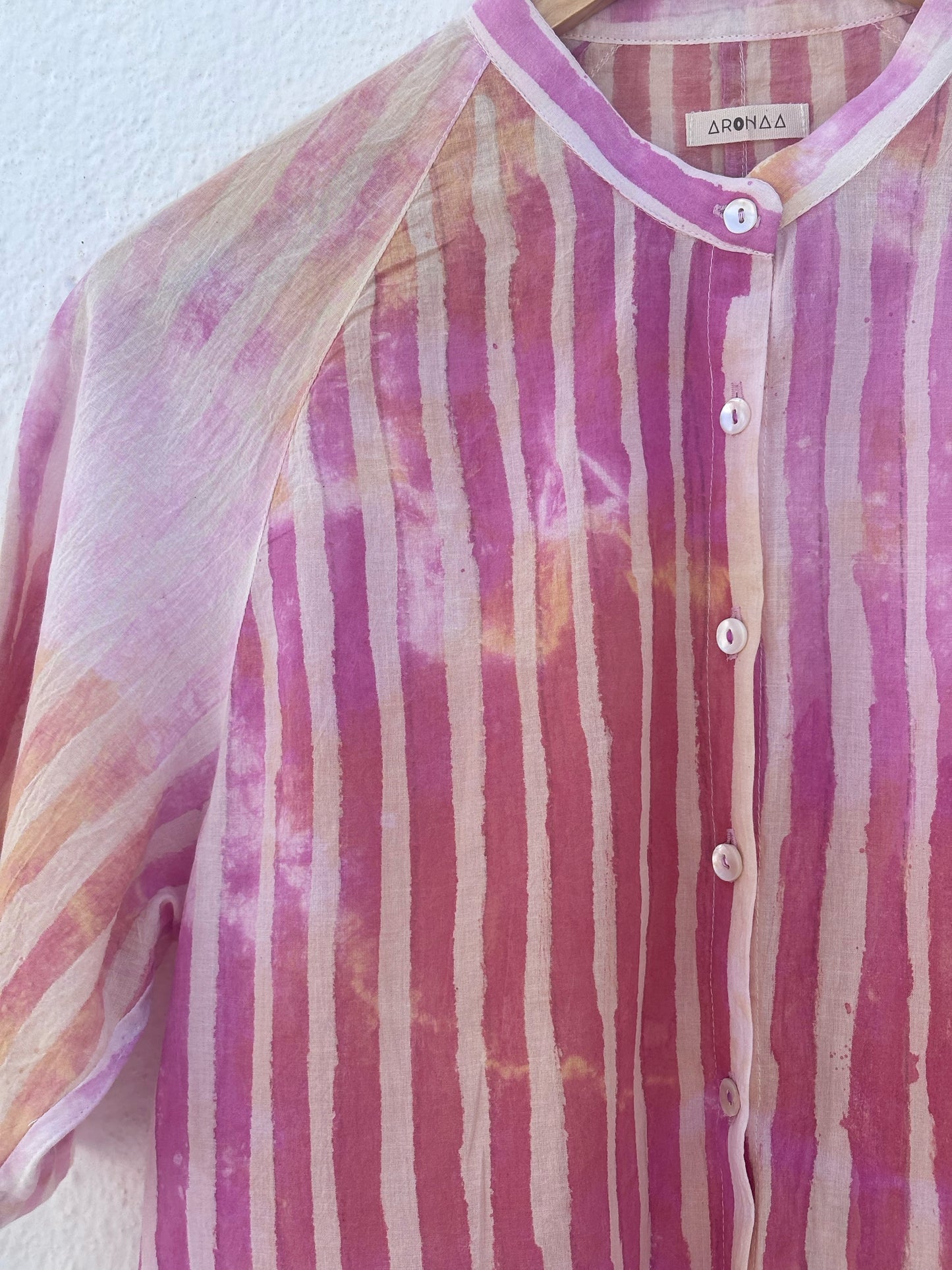 MULTICOLOURED STRIPE SHIRT