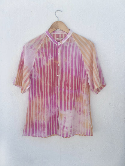 MULTICOLOURED STRIPE SHIRT