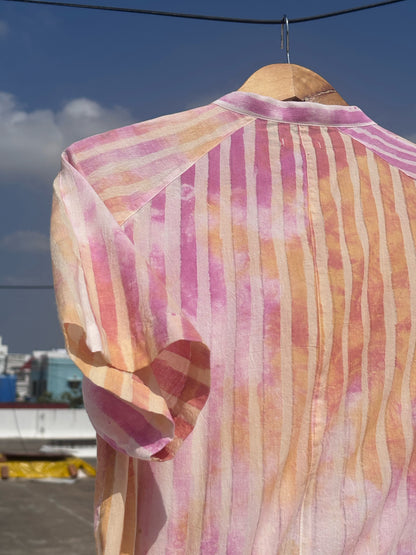 MULTICOLOURED STRIPE SHIRT