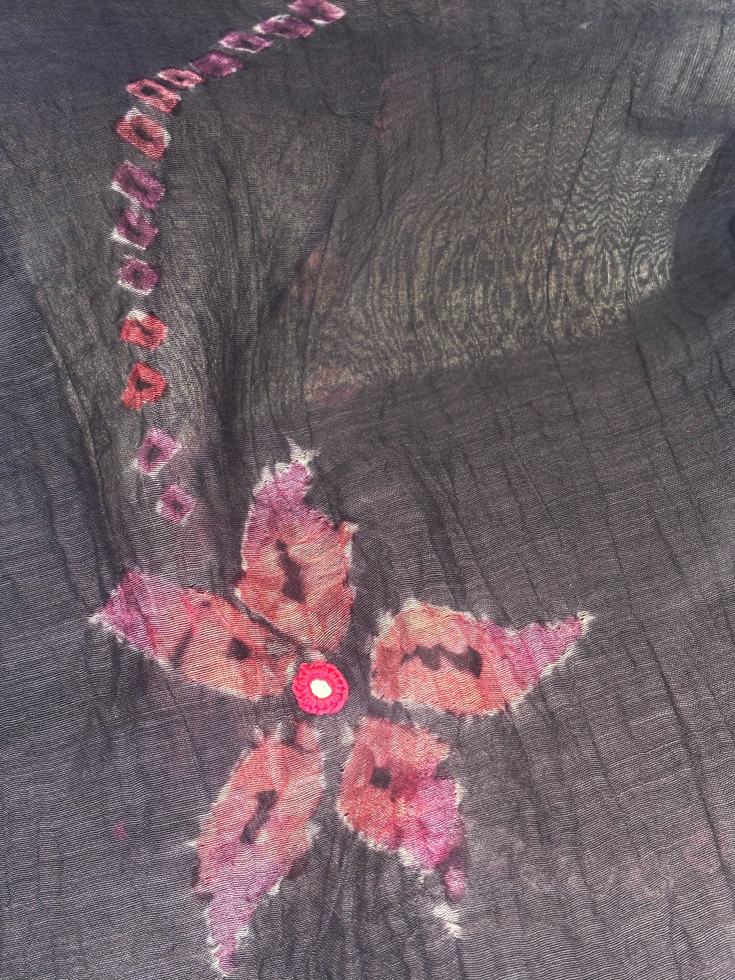 FLORAL SHIBORI SHIRT